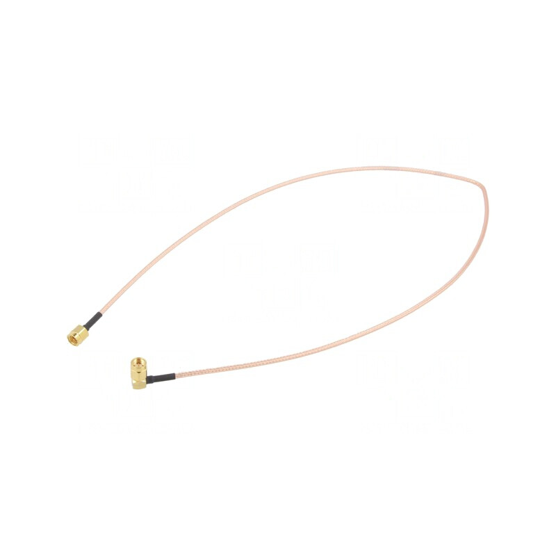 Cablu SMA 50Ω 0,61m Ecranat în Unghi | Electronic-mag.ro | Componente Electronice