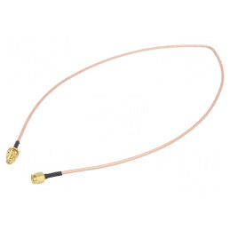 Cablu 50Ω 0,61m RP-SMA Mamă la SMA Mufă Ecranat -65÷150°C