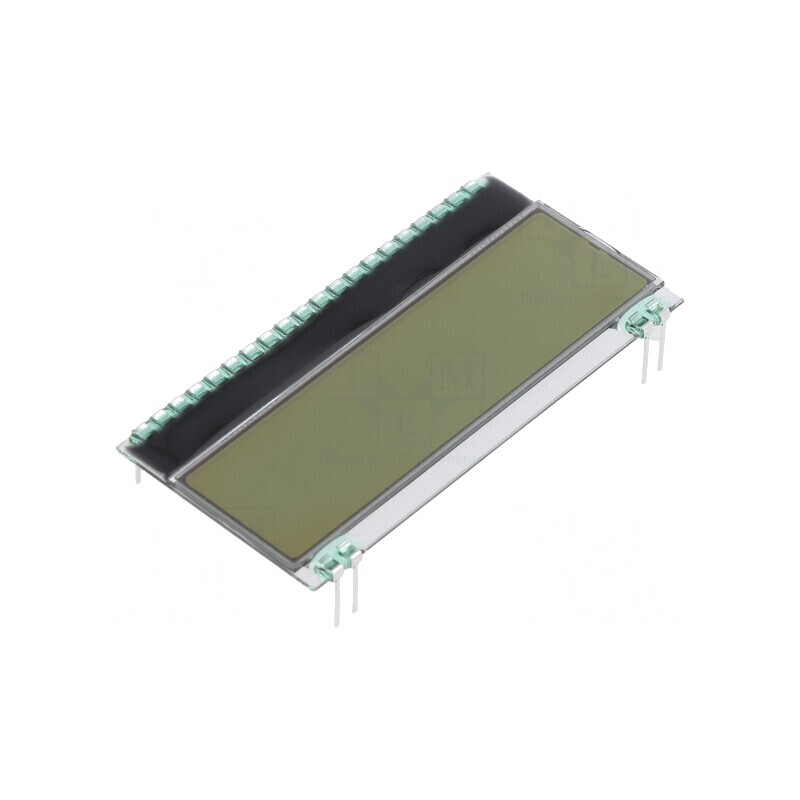 Afișaj LCD Alfanumeric 16x3 Alb 55x27.94mm | Electronic-mag.ro | Componente Electronice