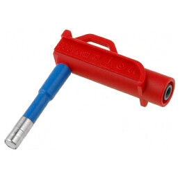 Manșon Magnetic 4A 1000V Roșu 6mm 90° | Electronic-mag.ro | Componente Electronice