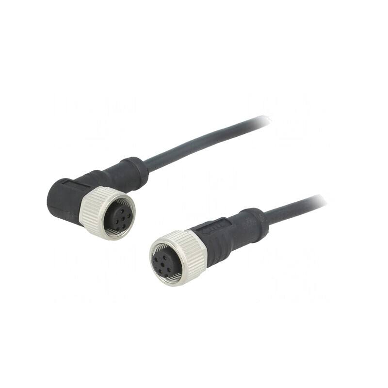 Cablu pentru senzori și automatizări M12-M12 1m | Electronic-mag.ro | Componente Electronice