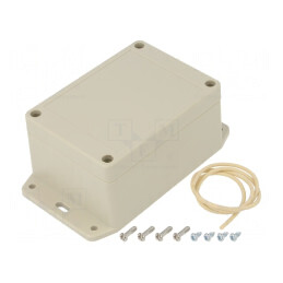 Carcasă Universală cu Lame de Fixare 75x105x55 mm | Electronic-mag.ro | Componente Electronice