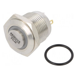 Comutator Anti-Vandalism SPST-NO 2A 48VDC IP65 Ø16mm | Electronic-mag.ro | Componente Electronice
