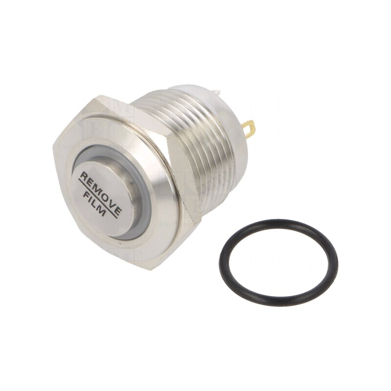 Comutator Anti-Vandalism SPST-NO 2A 48VDC IP65 Ø16mm | Electronic-mag.ro | Componente Electronice Comutator Anti-Vandalism SPST-NO 2A 48VDC IP65 Ø16mm | Electronic-mag.ro | Componente Electronice