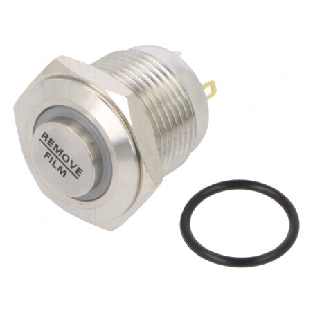 Comutator Anti-Vandalism SPST-NO 2A 48VDC IP65 Ø16mm | Electronic-mag.ro | Componente Electronice