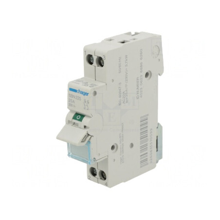 Întrerupător dublu pentru șină DIN 25A 230V | Electronic-mag.ro | Componente Electronice