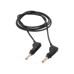Cablu de măsurare 19A mufă banană 4 mm  | Electronic-mag.ro | Componente Electronice