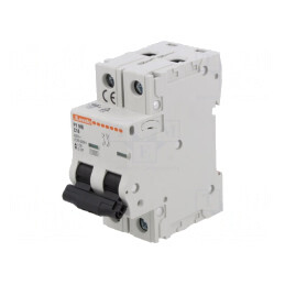Întrerupător de Supracurent 16A 2 Poli 10kA 230/400V | Electronic-mag.ro | Componente Electronice