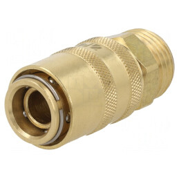 Conector rapid alamă 15bar 23mm GZ12 | Electronic-mag.ro | Componente Electronice