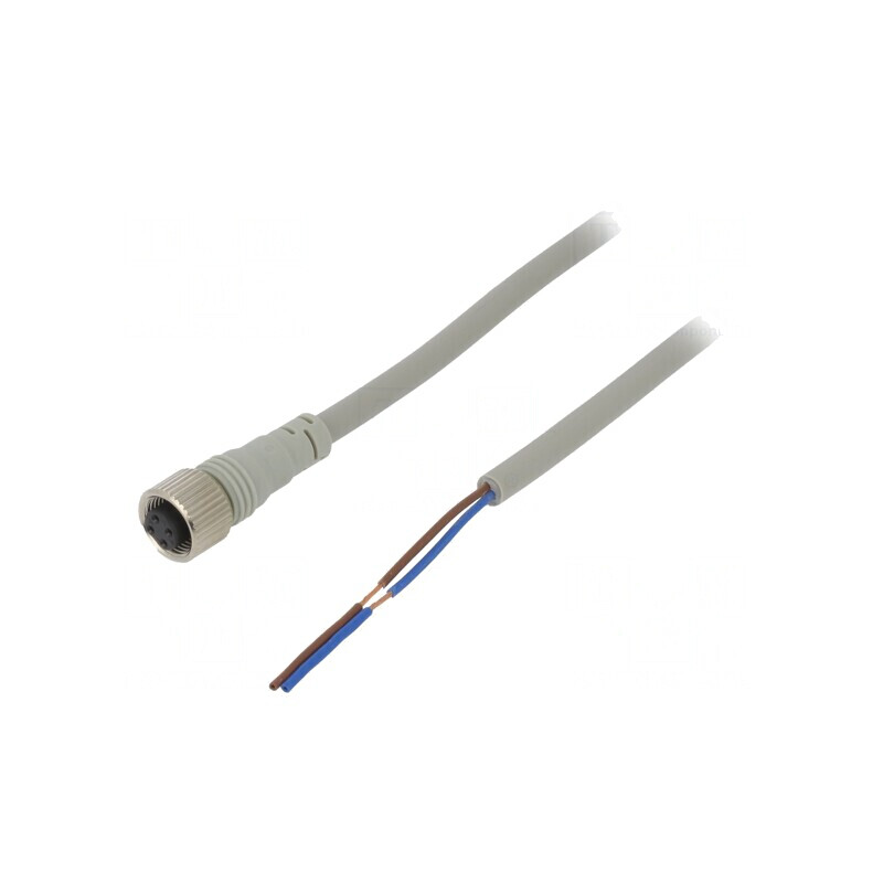 Cablu Conectare M12 5m Negru | Electronic-mag.ro | Componente Electronice