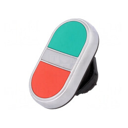 Comutator Dublu 22mm Roșu/Verde IP66 | Electronic-mag.ro | Componente Electronice