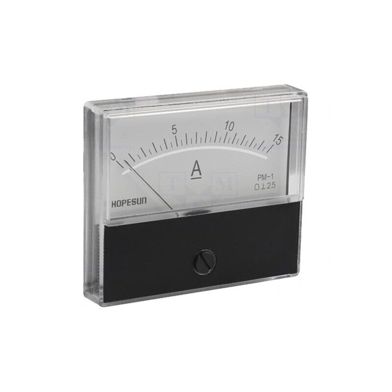 Ampermetru Panou DC 0-15A 70x60mm AIM7015A | Electronic-mag.ro | Componente Electronice Ampermetru Panou DC 0-15A 70x60mm AIM7015A | Electronic-mag.ro | Componente Electronice