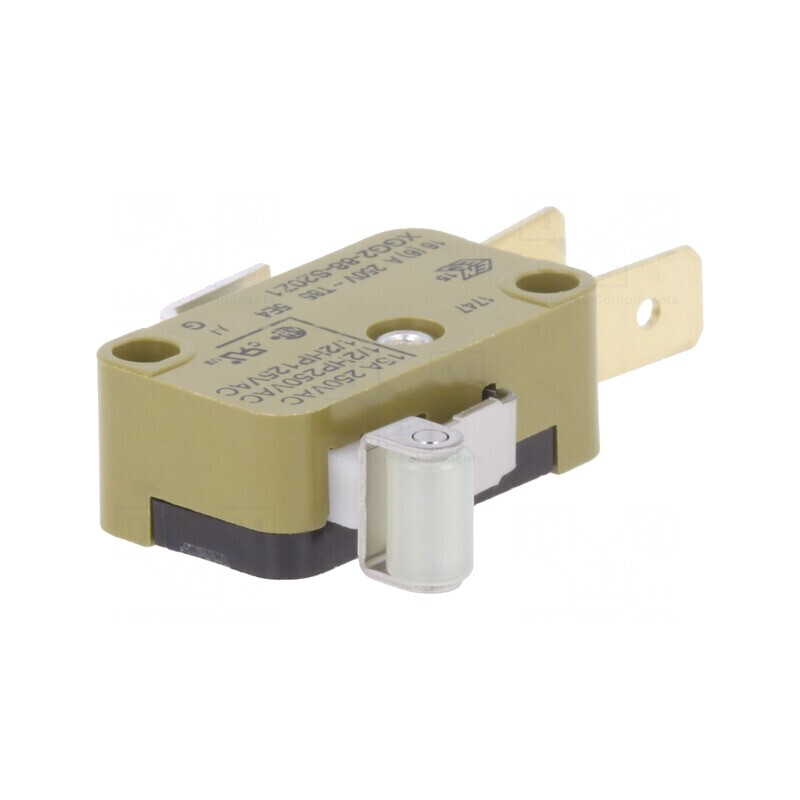 Microîntrerupător cu Manetă și Rulou 16A/250V | Electronic-mag.ro | Componente Electronice