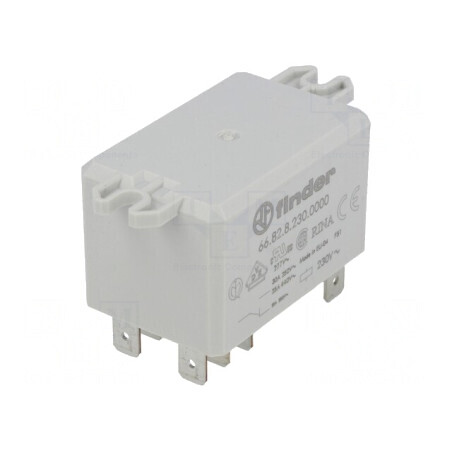 Releu Electromagnetic DPDT 230VAC 30A | Electronic-mag.ro | Componente Electronice