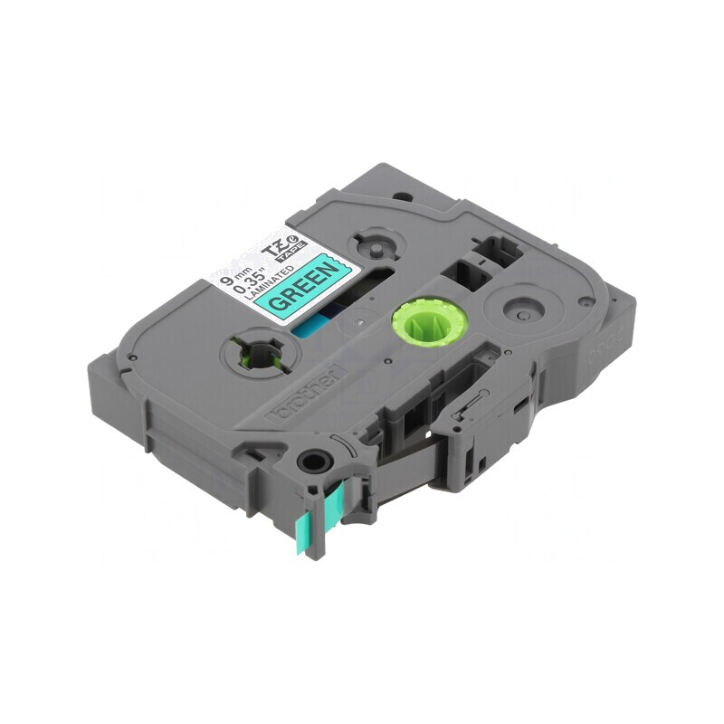 Bandă Etichetare Verde 9mm x 8m - TZE-721 | Electronic-mag.ro | Componente Electronice