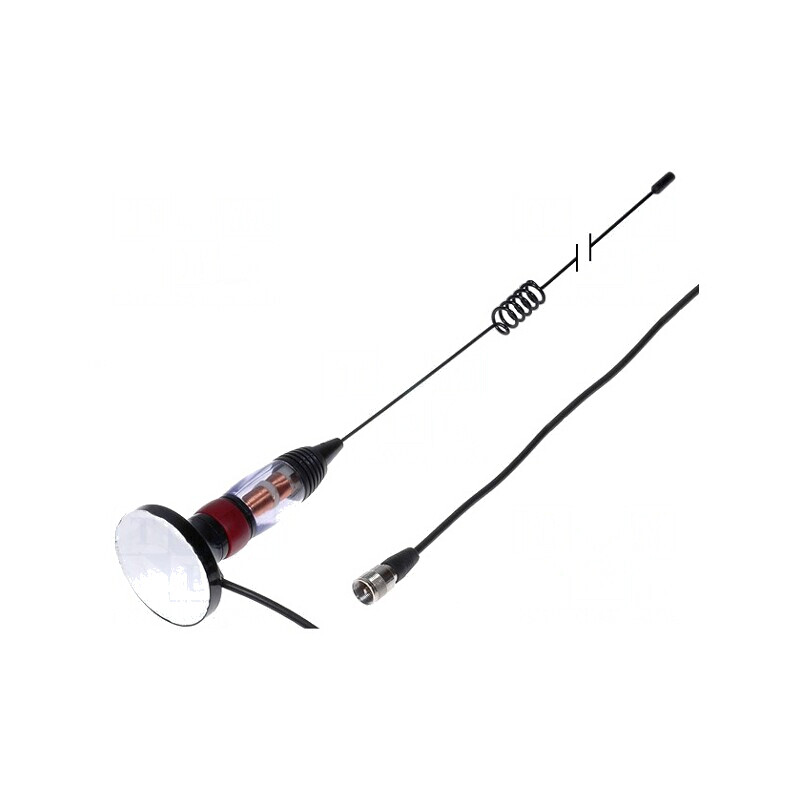 Antenă CB Sunker CB1 0,77m cu Magnet și Cablu 3m UHF | Electronic-mag.ro | Componente Electronice