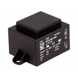 Transformator Încapsulat 6VA 230V 18V PCB | Electronic-mag.ro | Componente Electronice