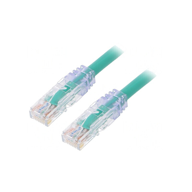 Patch cord U/UTP Cat6a 0,5m Verde | Electronic-mag.ro | Componente Electronice Patch cord U/UTP Cat6a 0,5m Verde | Electronic-mag.ro | Componente Electronice