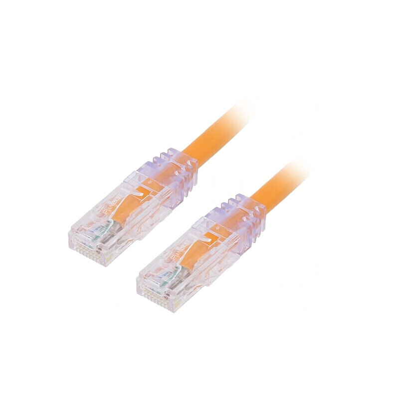 Patch Cord U/UTP Cat6a PVC Portocaliu 0.5m | Electronic-mag.ro | Componente Electronice Patch Cord U/UTP Cat6a PVC Portocaliu 0.5m | Electronic-mag.ro | Componente Electronice