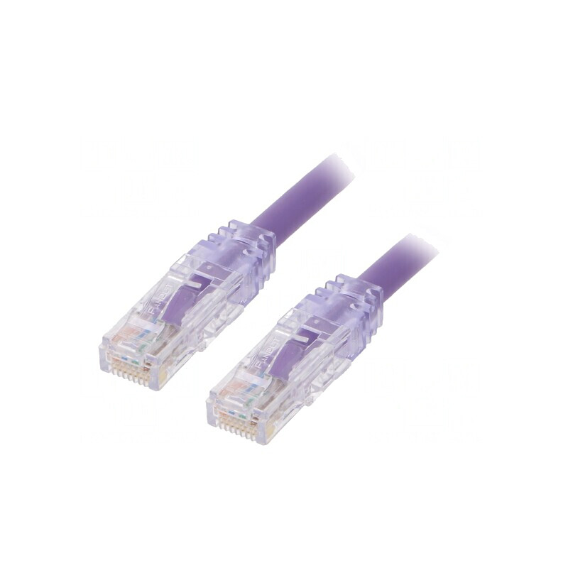 Patch cord violet TX6A™ 10Gig U/UTP 6a 0,5m | Electronic-mag.ro | Componente Electronice Patch cord violet TX6A™ 10Gig U/UTP 6a 0,5m | Electronic-mag.ro | Componente Electronice