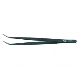 Pensetă Precizie 150mm Vârf Curbat | Electronic-mag.ro | Componente Electronice