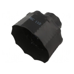 Fiting Termocontractibil Negru 125/65mm | Electronic-mag.ro | Componente Electronice