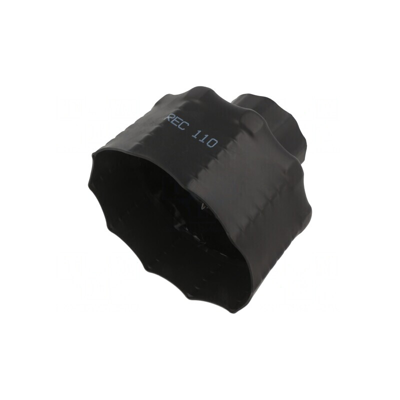 Fiting Termocontractibil Negru 125/65mm | Electronic-mag.ro | Componente Electronice
