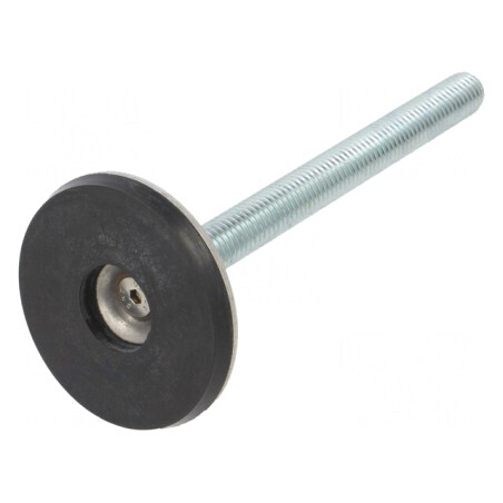 Picioruș cu rondelă antialunecare 60mm M12 | Electronic-mag.ro | Componente Electronice