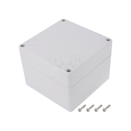 Carcasă Universală Policarbonat IP67 120x120x90mm | Electronic-mag.ro | Componente Electronice