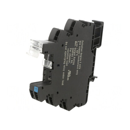 Stativ pentru Șină DIN cu Cleme cu Arc 10A 250VAC | Electronic-mag.ro | Componente Electronice