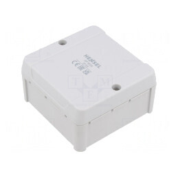 Cutie de conexiuni IP54 88x88x49mm Gri | Electronic-mag.ro | Componente Electronice
