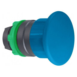 Buton Apăsare 22mm Albastru ZB5AC6 | Electronic-mag.ro | Componente Electronice