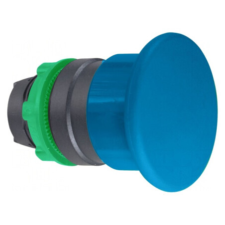 Buton Apăsare 22mm Albastru ZB5AC6 | Electronic-mag.ro | Componente Electronice