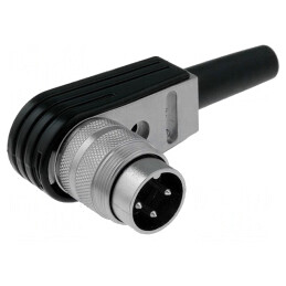 Conector M16 Mufă Tată Lipire 3 Pini 5A 300V IP40