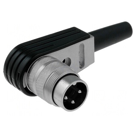 Conector M16 Mufă Tată Lipire 3 Pini 5A 300V IP40 | Electronic-mag.ro | Componente Electronice