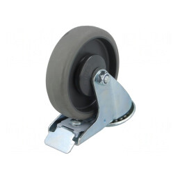 Roată de transport 125mm 150kg WTE | Electronic-mag.ro | Componente Electronice