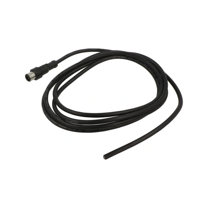 Mufă M12 5 PIN tată Profibus 2m PVC IP68 | Electronic-mag.ro | Componente Electronice