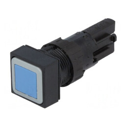 Comutator Apăsare 16mm Albastru | Electronic-mag.ro | Componente Electronice