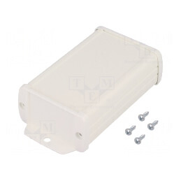 Carcasă Universală cu Lame de Fixare 60mm x 100mm TEKAM | Electronic-mag.ro | Componente Electronice