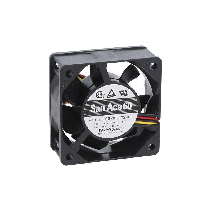 Ventilator axial 12V 60x60x25mm | Electronic-mag.ro | Componente Electronice