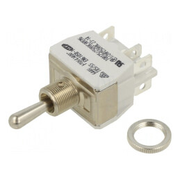 Comutator basculant 3 poziții ON-ON-ON 12A 250VAC 5A 24VDC | Electronic-mag.ro | Componente Electronice
