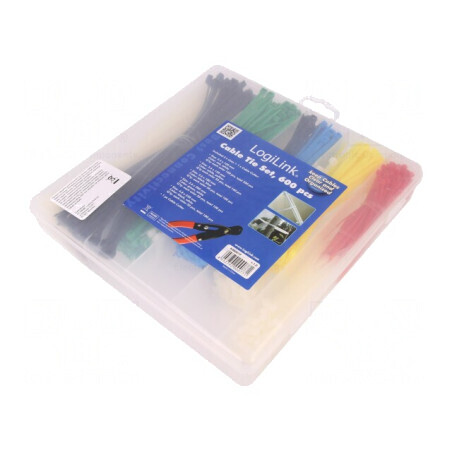 Set Coliere de Strângere Poliamidă 600 buc UL94V-2 | Electronic-mag.ro | Componente Electronice