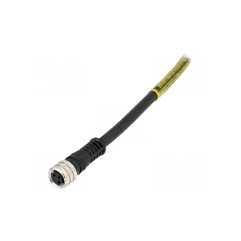 Conector M8 Mamă 4 PIN cu Cablu Nano-Change | Electronic-mag.ro | Componente Electronice