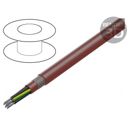 Cablu Silicon Litat 7G1mm2 Maro-Roşu 60-180°C | Electronic-mag.ro | Componente Electronice