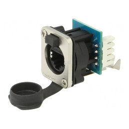 XLRnet IDC Terminals CAT5e IP54 RJ45 Cap Inclus | Electronic-mag.ro | Componente Electronice