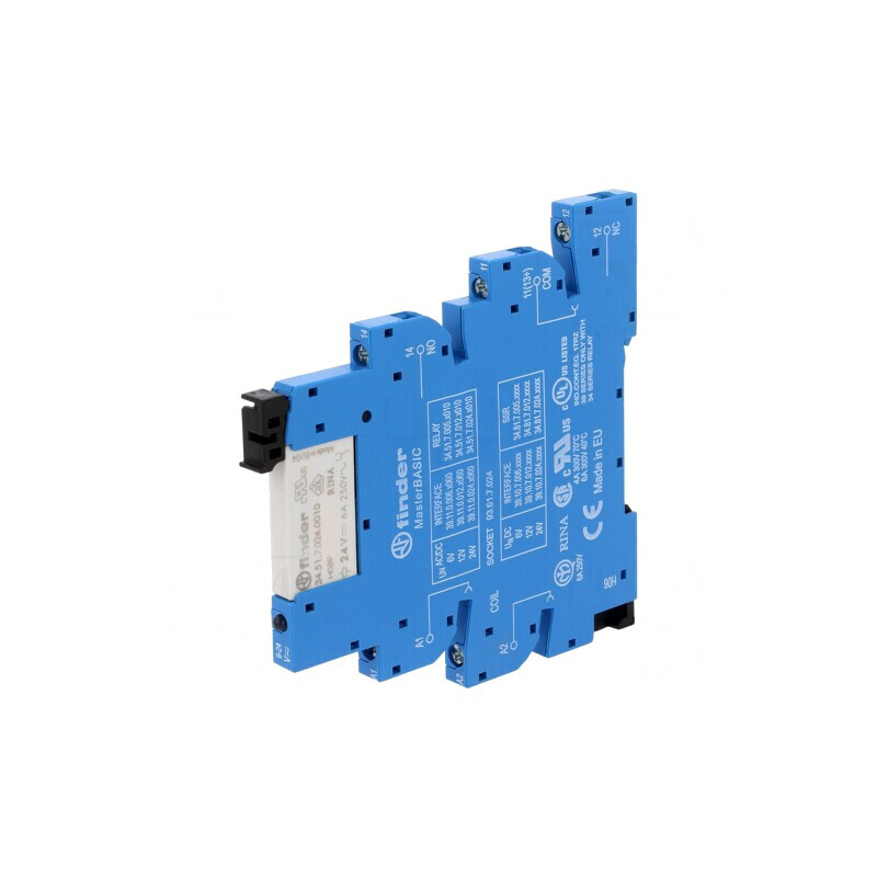Releu Intermediar SPDT 24V 6A 250VAC | Electronic-mag.ro | Componente Electronice