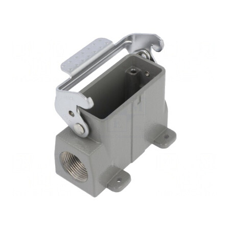 Carcasă pentru conectori HDC D10A cu clichet PG16 | Electronic-mag.ro | Componente Electronice