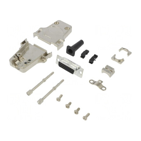 Conector D-Sub HD 26 pini mamă gold flash pentru cablu | Electronic-mag.ro | Componente Electronice