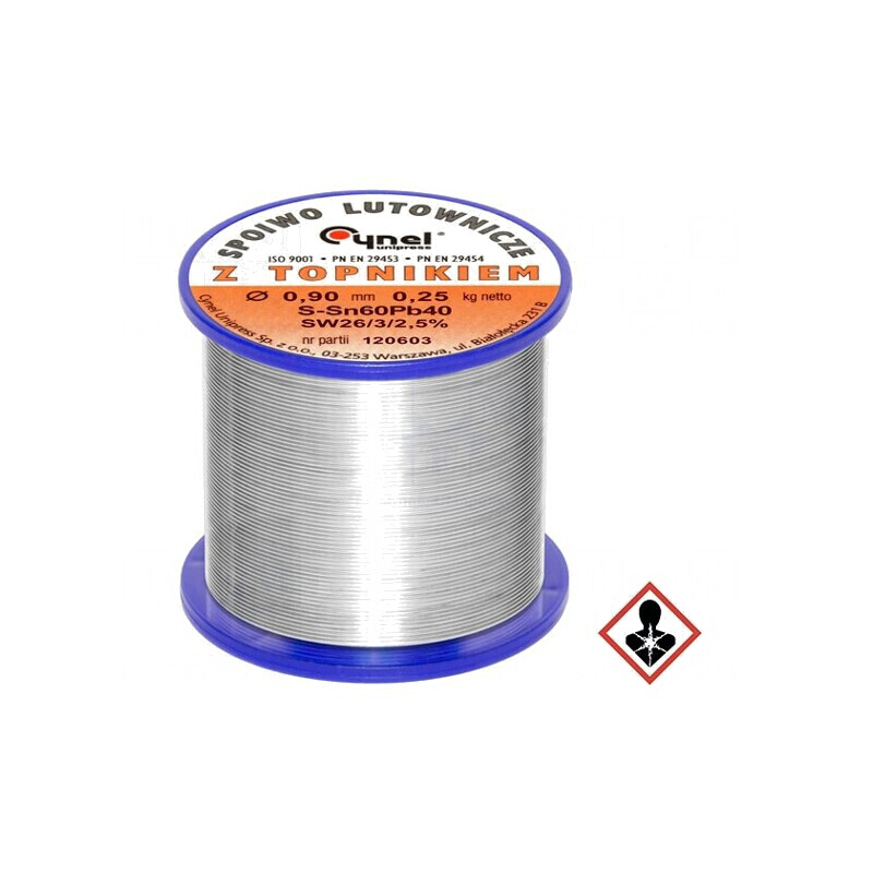 Sârmă de lipit cu plumb 0,9mm 0,25kg | Electronic-mag.ro | Componente Electronice Sârmă de lipit cu plumb 0,9mm 0,25kg | Electronic-mag.ro | Componente Electronice