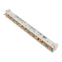 Bară colectoare 10mm2 4 Poli 690V 63A | Electronic-mag.ro | Componente Electronice